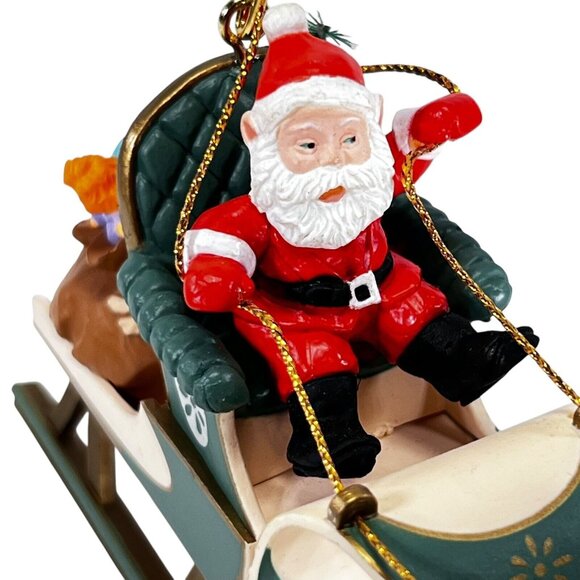 Hallmark Keepsake Ornaments Lot of 3 Cycling Santa SantaCycle Spirit of Santa - Picture 5 of 16